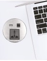 Desktop Power Grommet with Power Data and USB Charger