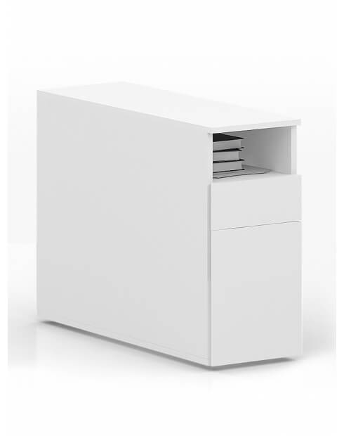 MARK Desk-Height Handleless Pedestal