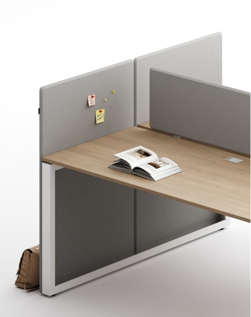 Fabric Wrapped Workstation Acoustic Panel