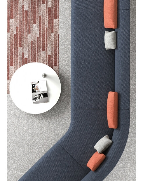 Kas Modular Minimalist Low Back Sofa