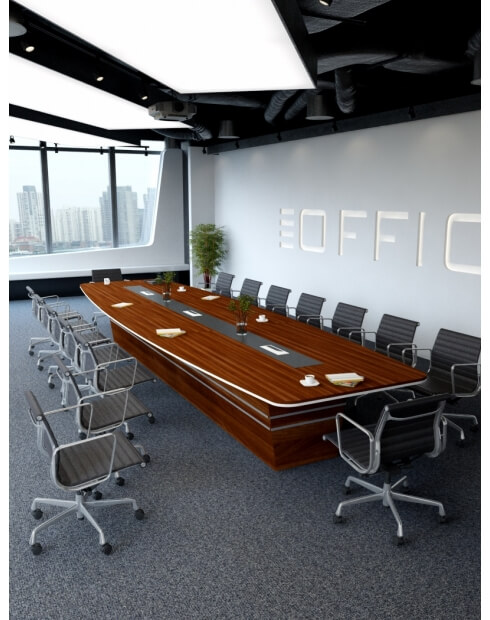 Tobacco Bold Custom Made Meeting Table