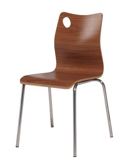 Wooden Curved Chair / Lana Curved Back Dining Chair Project 62 Target