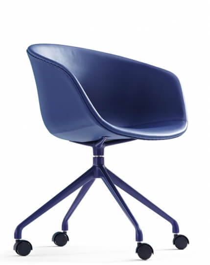 Frey Blue Contemporary Designer Chair