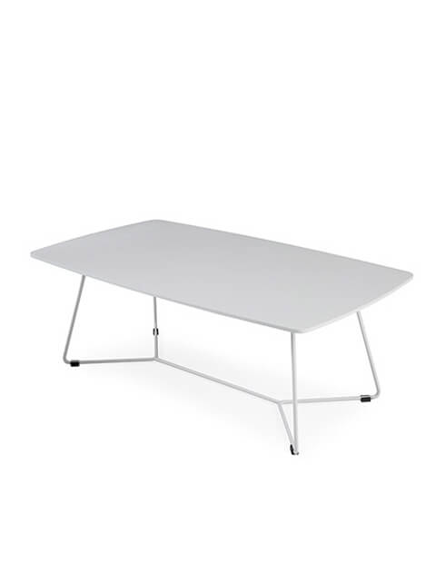Vira Y24 Minimalist Powder Coated Top Coffee Table