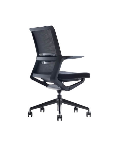 Wing Black Modern Mesh Chair