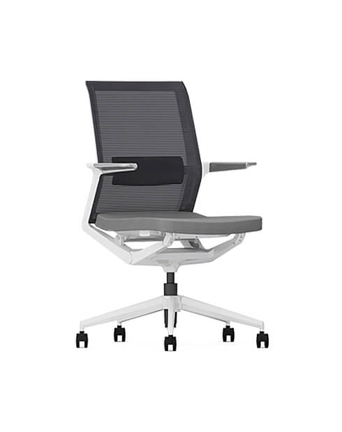 Wing White Modern Multi-Task Office Chair