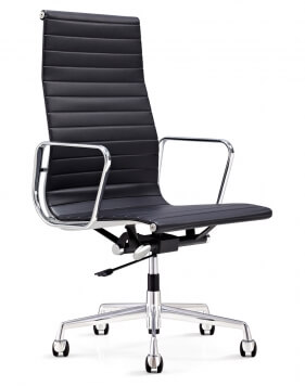 EamesClassic Aluminium High Back Executive Chair