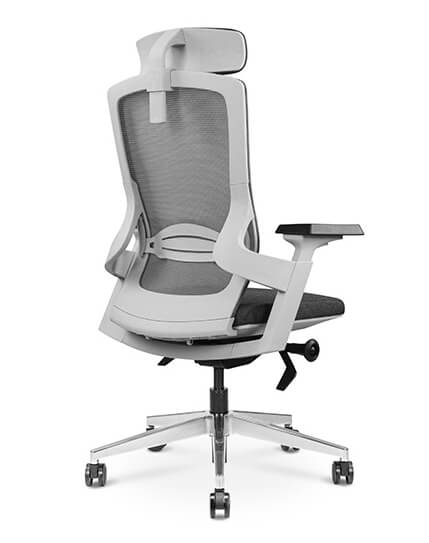 Back-Marshal White Chair