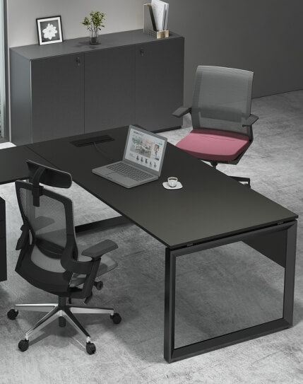 atom swivel desk