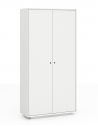 EDGE Series Chamfered Full Height White Cabinet