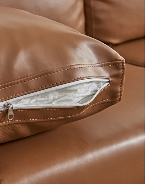 Sync Single Seater Genuine Leather Arm Chair
