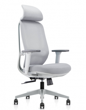 Beta White Ergonomic Chair