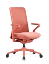 Poly Salmon Office Knitted Chair