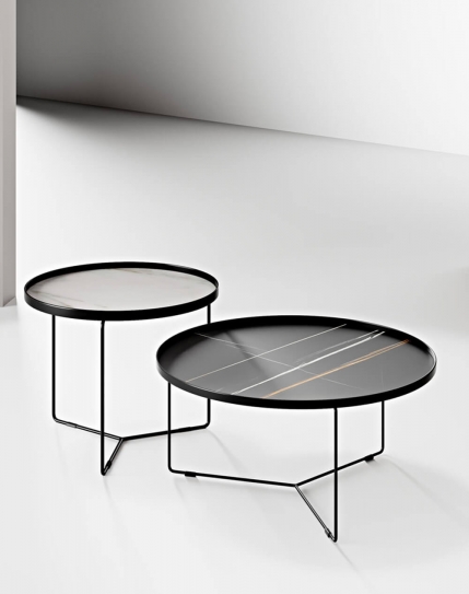 Cliff Stone Top Coffee Table Set
