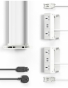 6x Users Desktop Interlink Power Access and Cable Management Solution