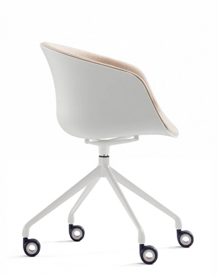 Frey Ivory Contemporary Designer Chair