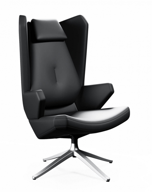 Formula Leather Lounge Chair