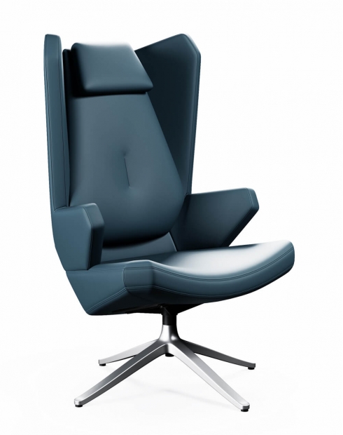 Formula Leather Lounge Chair