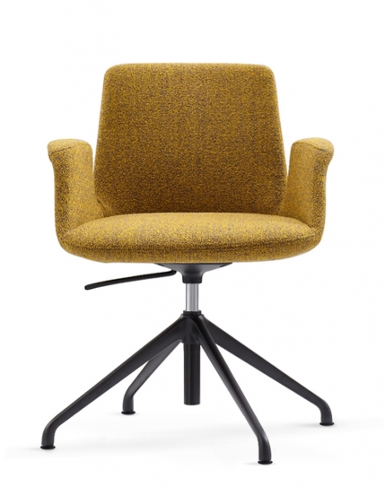 Aries Swivel Chair with Fixed Base