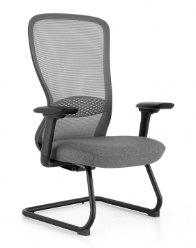 VX1 Gray Visitor Chair