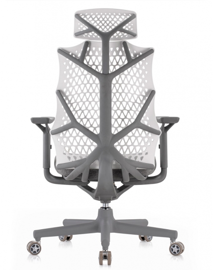 Pine White Ergonomic Executive Chair