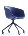 Frey Blue Contemporary Designer Chair