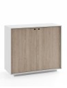 EDGE Series Chamfered Low Height 2 Door Cabinet