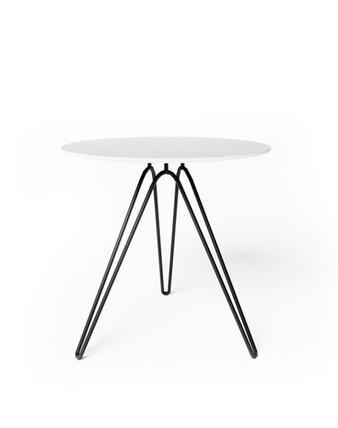 Vino Round Coffee Table - White