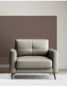 Ayuni Genuine Leather Single Seater Sofa