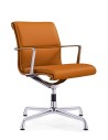 Luna Designer Genuine Leather Visitor Chair