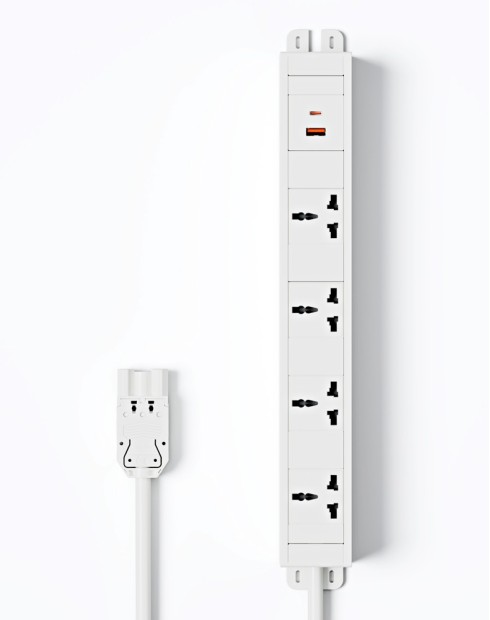 LANE 4-Way Extended Socket