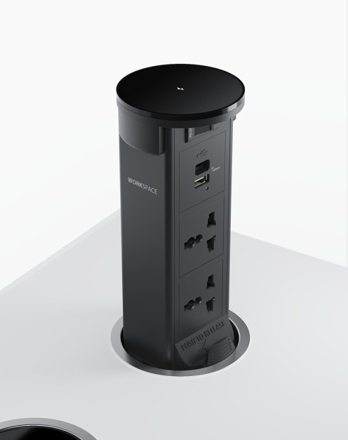 Pilar Surface Pop-up Power and USB Outlet Module
