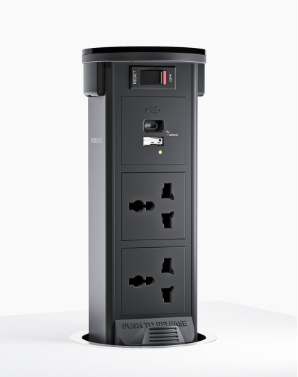 Pilar Surface Pop-up Power and USB Outlet Module