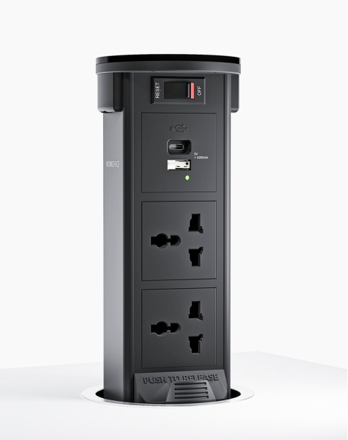 Pilar Surface Pop-up Power and USB Outlet Module