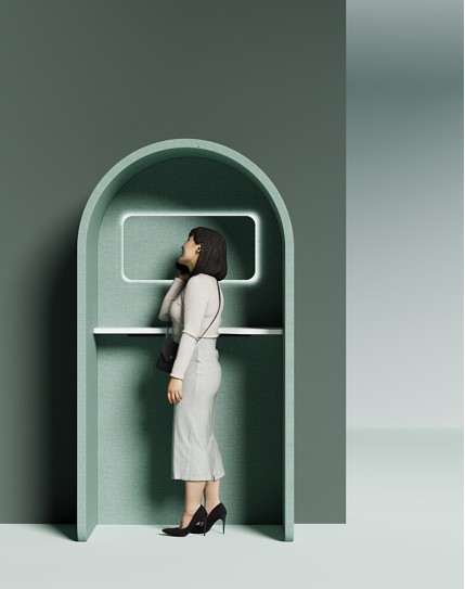 Roma Series Standing Booth