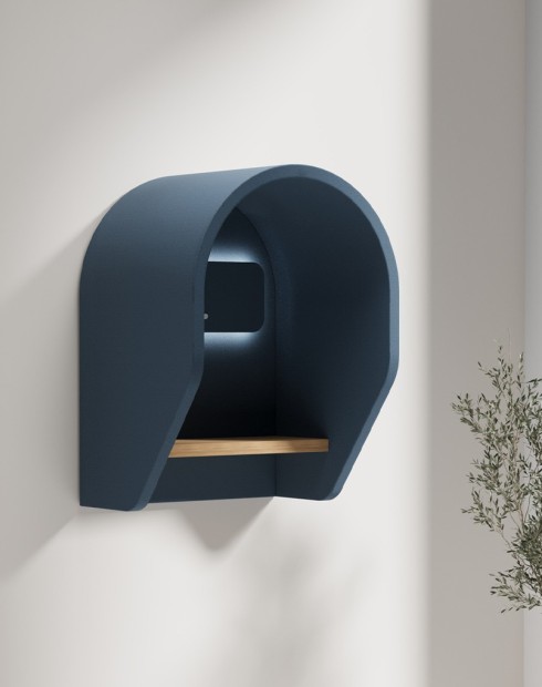 Roma Series Wall Phone Booth