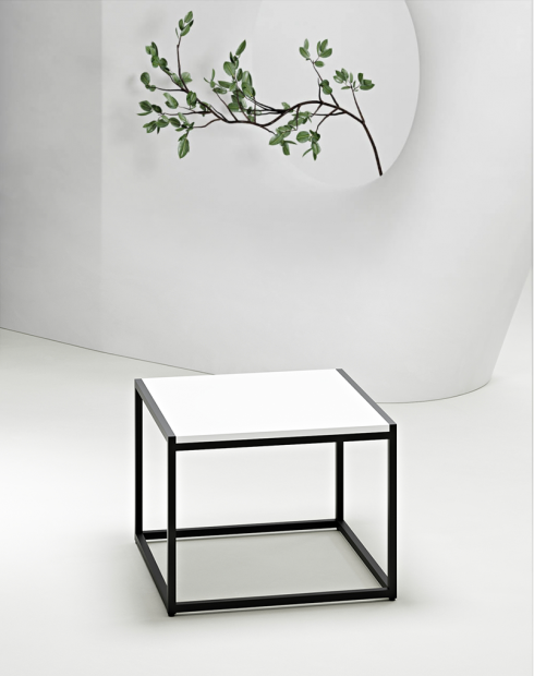 EXO 2.0 Modern Square Coffee Table - White EXO 2.0 Modern Square Coffee Table - White