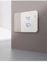 NOTE Beige Wall-Mounted Acoustic White Board