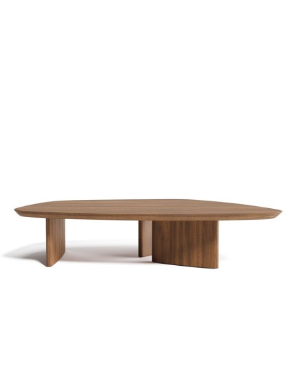 Doha Brown Oak Veneer Coffee Table