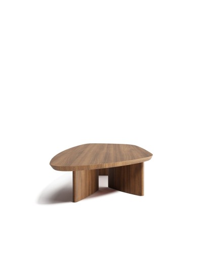 Doha Brown Oak Veneer Coffee Table
