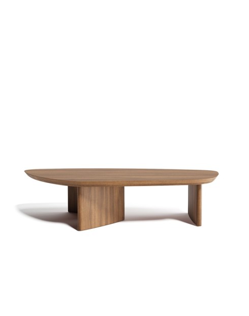 Doha Brown Oak Veneer Coffee Table