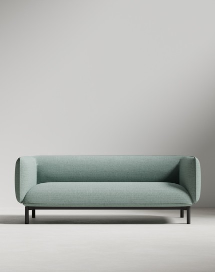 Melo Three Seater Lounge Sofa by Kino Workspace Furniture Dubai