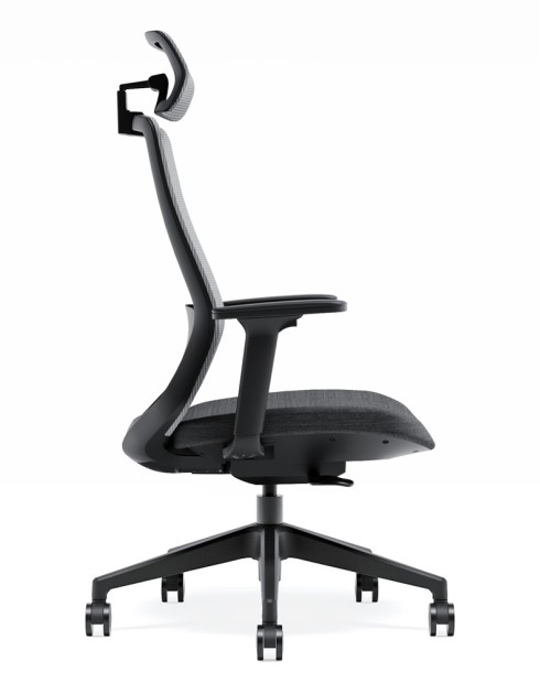 GEO Black Ergonomic Executive Chair Workspace Office Furniture Dubai