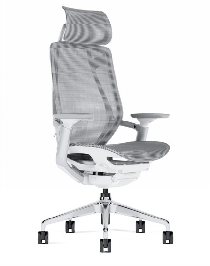 Endurance Pearl Grey Ergonomic Mesh Chair