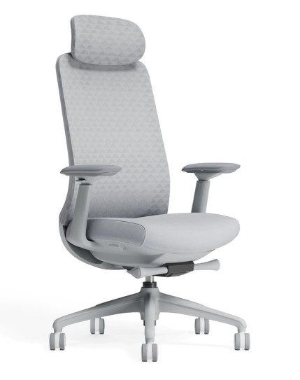 Polar Light Grey Ergonomic Chair