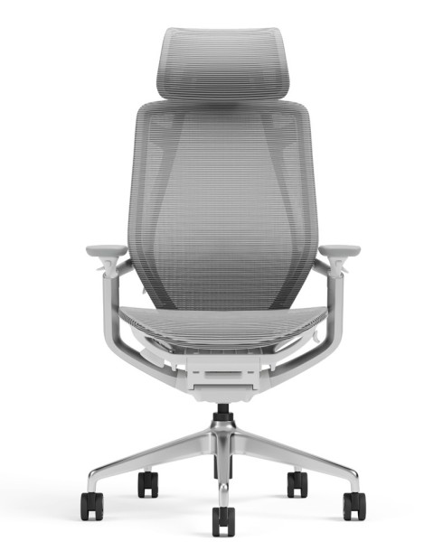 Endurance Pearl Grey Super Ergonomic Mesh Chair