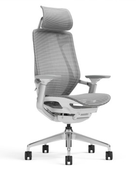 Endurance Pearl Grey Super Ergonomic Mesh Chair