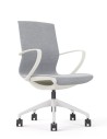 Marics White Task Chair