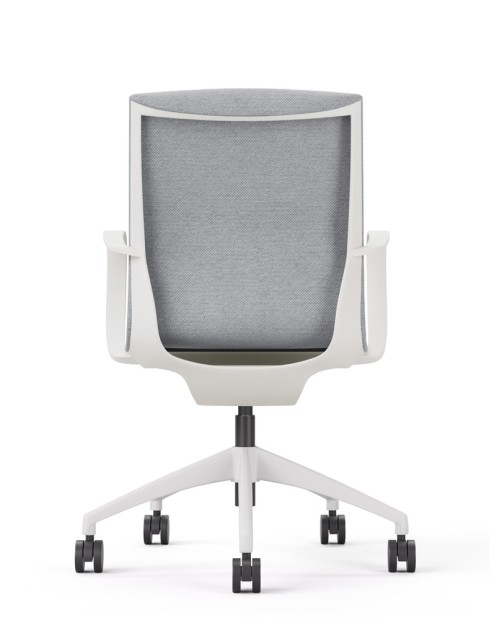 Marics White Task Chair