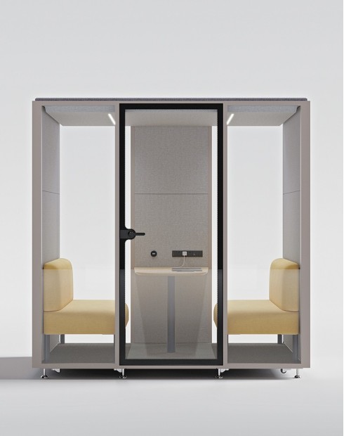 EchoBox 4 Seater Acoustic Pod